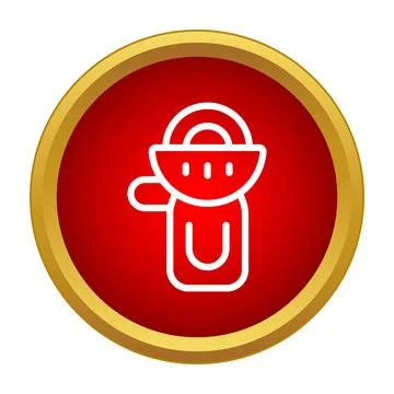 Angle grinder power tool construction equipment icon Stock Illustration