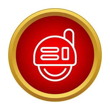 Angle grinder power tool industrial equipment icon Stock Illustration