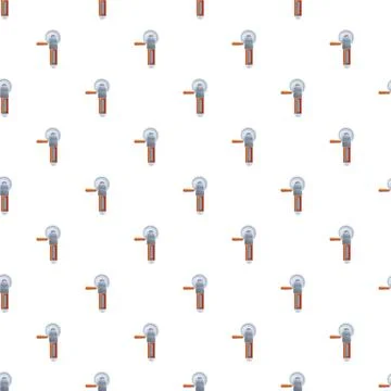Angle grinder power tool pattern background Stock Illustration
