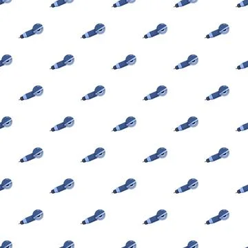 Angle grinder power tool seamless pattern background Stock Illustration
