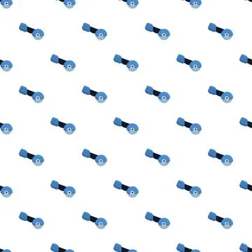 Angle grinder power tool seamless pattern on white background Stock Illustration