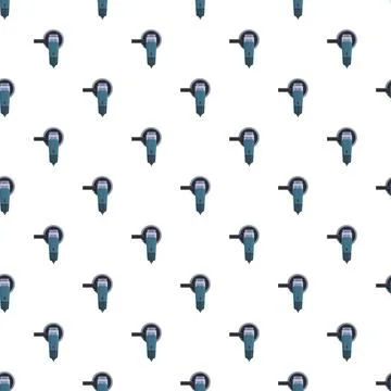 Angle grinder power tools forming seamless pattern background Stockillustratie