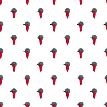 Angle grinder tool pattern for construction and diy work Stock Illustration