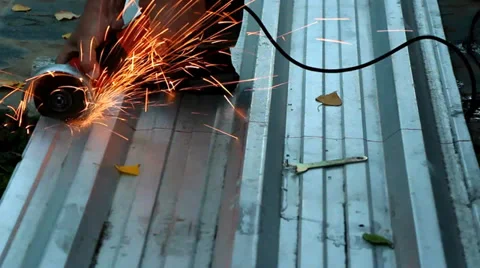 Angle grinder_5023 Stock Footage 38606396