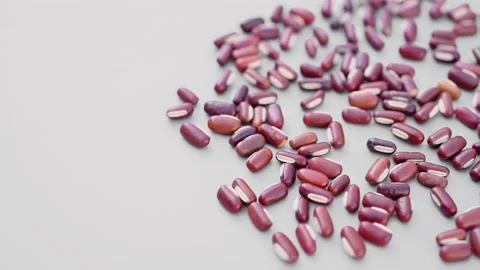 Angle pan herb ChiXiaoDou or Vignae Semen or Rice Bean Stock Footage 186894281