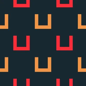 Angle up seamless pattern Stock Illustration