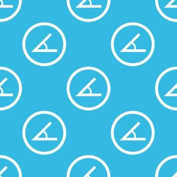 Angle sign blue pattern Stock Illustration