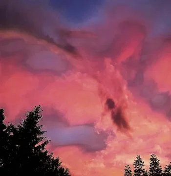 Angle in the sky Stock Photos