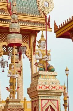 Angle statue Stock Photos