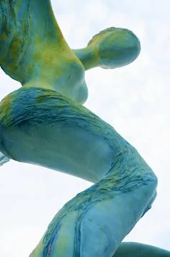 Angle statue Stock Photos