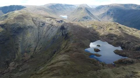 Angle tarn Foto stock
