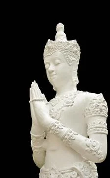 Angle in thai native style Foto stock