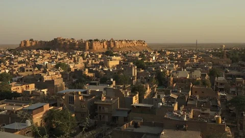 Angle view of an ancient city Stock Footage 99901907