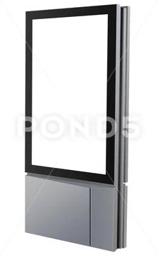 Angle View Billboard PSD Template