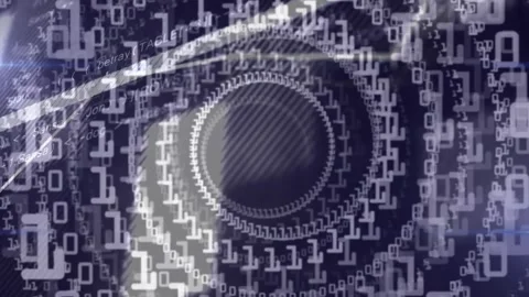 Angled beams sweeping in, starting core turning, pulsing, glyphs flowing out, Stock Footage 328225208