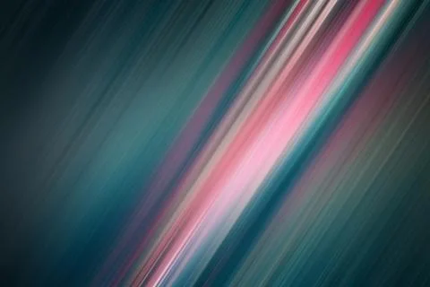 Angled blurred ray of pink light Foto stock