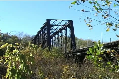 Angled front view of bridge 30 sec SD Stock Footage 20627508