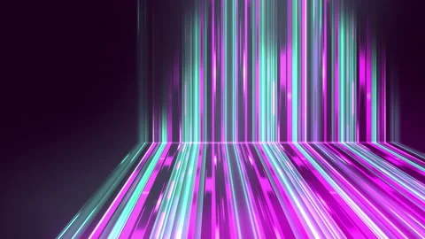 Angled Glowing Lines Background Loop Stock Footage 158862764