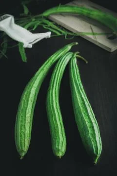 Angled Gourd Stock Photos
