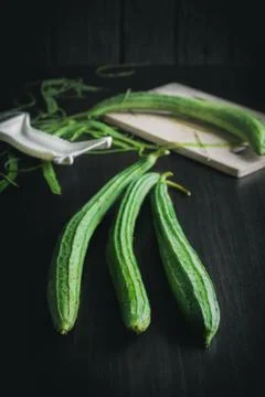 Angled Gourd Stock Photos