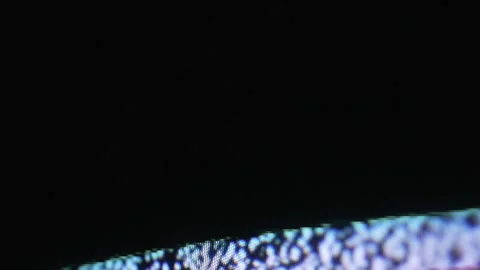 Angled Old TV Screen with Digital Glitch and Pixel Noise Effects 動画素材 299667332