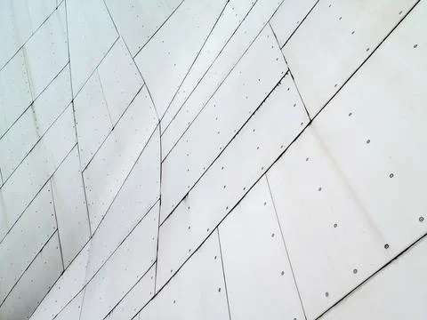 Angled Panel Wall Stock Photos