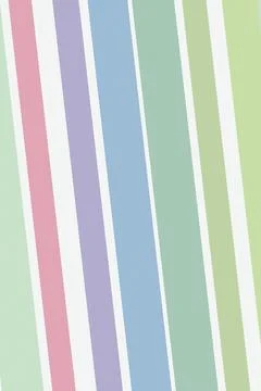 Angled parallel bands in mint, lavender, blue, pink, and green create a sof.. Stock Illustration