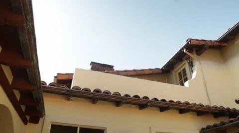 Angled Rooftops Stock Footage 40811433