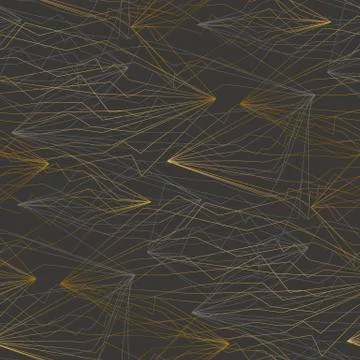 Angled sketch lines vector seamless pattern Stockillustratie