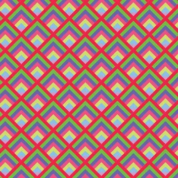 Angled square rectangle diamond pattern Stock Illustration