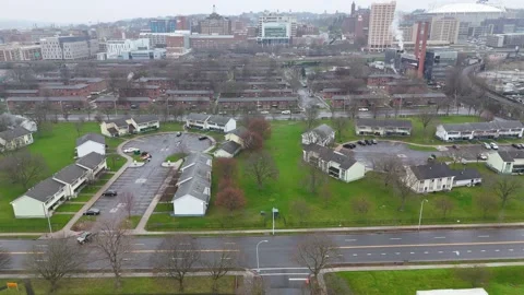 Angles of the Area - Syracuse, NY Stock Footage 336590664