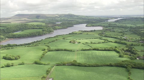 Anglezarke Reservoir Stock Footage 65260791