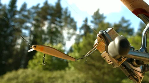 Angling bait Stock Footage 51032112