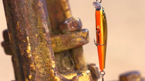 Angling bait Stock Footage 51037463