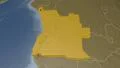 Angola extruded. Bumps. 4k or 4k+ Resolution