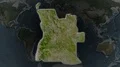 Angola - hub of the world. Satellite 4k or 4k+ Resolution