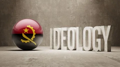 Angola. Ideology  Concept. Stock Illustration