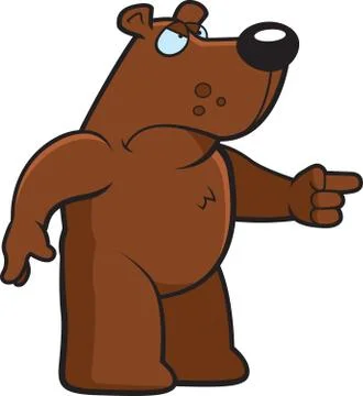 Angry Bear Stock Illustration