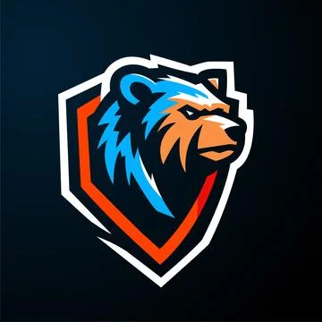 Angry Bear Vector Stock Illustration