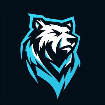 Angry Bear Vector Stock Illustration