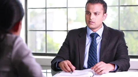 Angry boss man Video stock 78045995