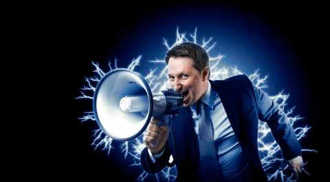 Angry boss Stock Photos
