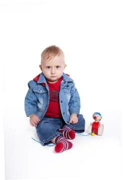 Angry boy Stock Photos
