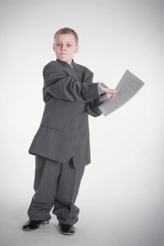 Angry boy Stock Photos