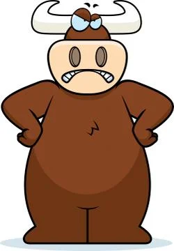 Angry Bull Stock Illustration