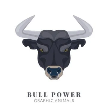 Angry bull Illustrazione stock