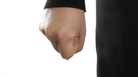 Angry Business Fist Stock Footage 59792439