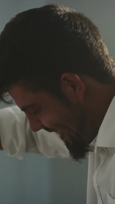 Angry, business man and crying in office for job loss, financial ruin and Stock Footage 335758129