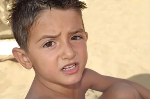 Angry child Stock Photos