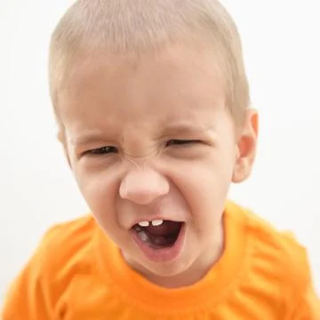 Angry child Stock Photos